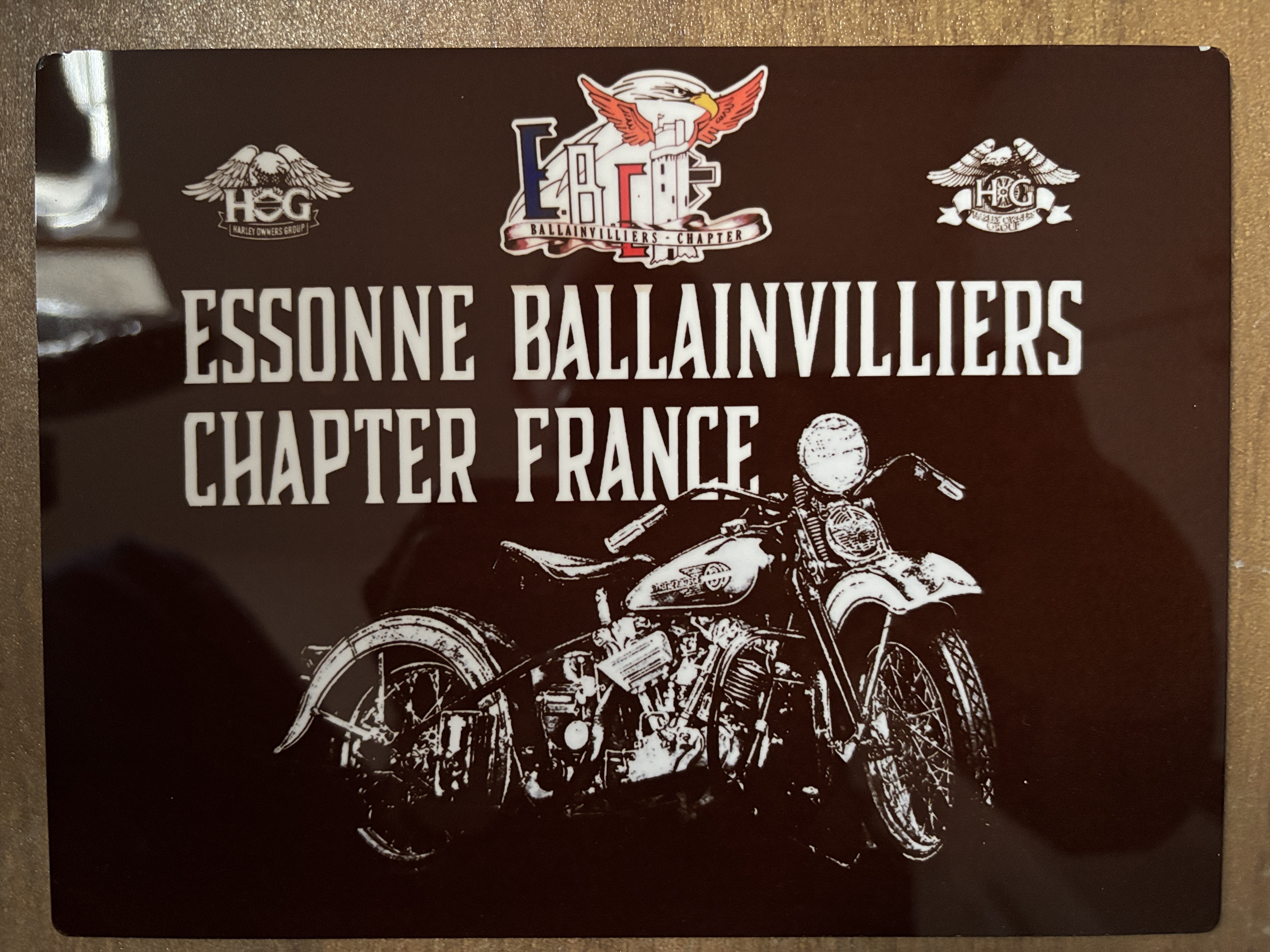 Plaque du Chapter